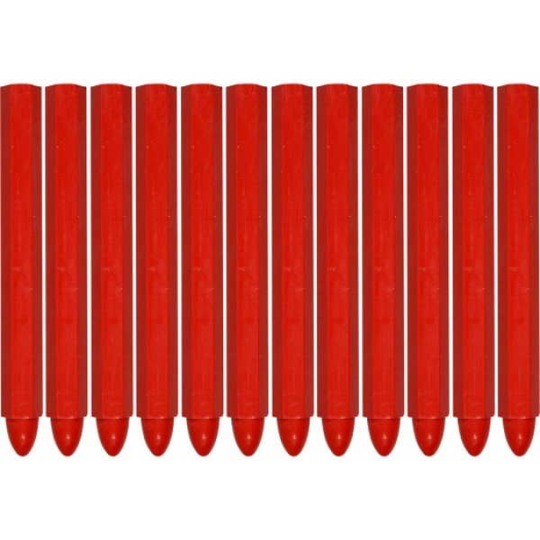 Κιμωλία σετ 12 τεμαχίων ΚΟΚΚΙΝΟ χρώμα YT - 69932 | Εργαλεία Χειρός - Εργαλεία Διακόσμησης - Σχεδίαση και Χάραξη | karaiskostools.gr