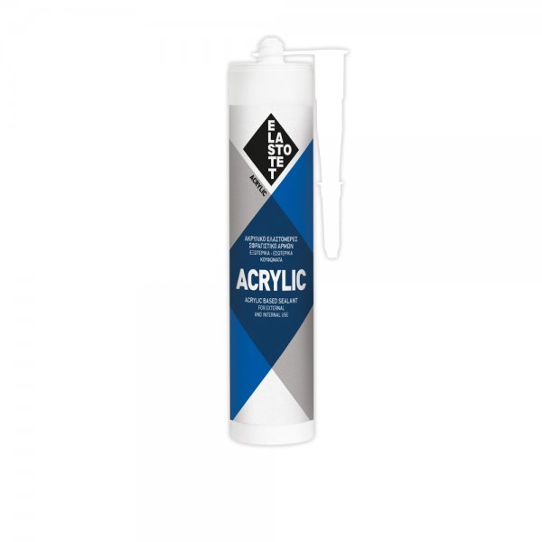 ELASTOTET ACRYLIC Aκρυλικό σφραγιστικό - ΚΑΦΕ - Χρώμα | Καθαριστικά - Λιπαντικά| karaiskostools.gr