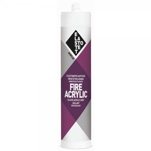 ELASTOTET FIRE ACRYLIC Πυράντοχο ακρυλικό σφραγιστικό | Καθαριστικά - Λιπαντικά| karaiskostools.gr