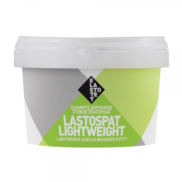 ELASTOTET LASTOSPAT LIGHTWEIGHT Ελαφρύς ακρυλικός στόκος - 250ML - Συσκευασία | Καθαριστικά - Λιπαντικά| karaiskostools.gr