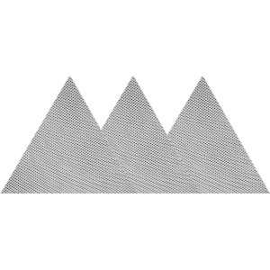 Γυαλόχαρτο γυψοσανίδας τρίγωνο 28CM Σετ 3 - 60 - GRIT | Εργαλεία Διακόσμησης - Εργαλεία Γυψοσανίδας | karaiskostools.gr