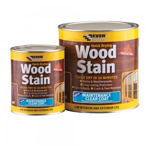 EVERBUILD WOOD STAIN Προστατευτική βαφή ξύλου - MΑΟΝΙ - Χρώμα, 2.5LT - Συσκευασία