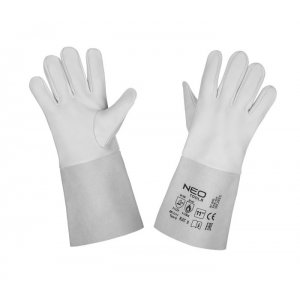 NEO TOOLS Γάντια δερμάτινα ηλεκτροκόλλησης 11" 97-653 | Είδη Προστασίας - Ατομική Προστασία | karaiskostools.gr