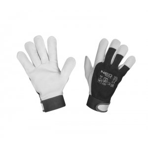 NEO TOOLS Γάντια εργασίας από δέρμα και ύφασμα 10"/XL 97-655-10 | Είδη Προστασίας - Ατομική Προστασία | karaiskostools.gr