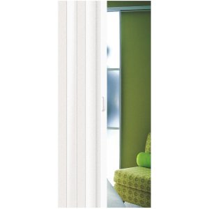 Inox Kiss DO200  Πόρτα PVC 91x220cm Λευκό Χρώμα 