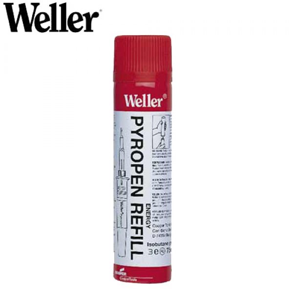 Weller RBTS Φιάλη βουτανίου για κολλητήρια αερίου 75ml. Αναλώσιμα - Ανταλλακτικά Ηλεκτρονικής