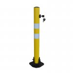 Κολονάκι παρεμπόδισης στάθμευσης Κίτρινο FOB-RY Μπάρες Στάθμευσης