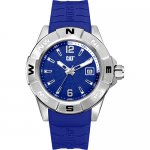 Ρολόι ανδρικό NORTH Blue - Blue silicone AF.141.26.632 CAT® WATCHES