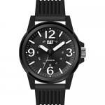 Ρολόι ανδρικό GROOVY Black/White - Black silicone LF.111.21.131 CAT® WATCHES