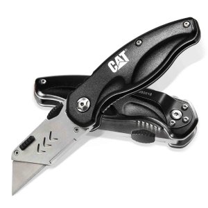 Μαχαίρι ασφαλείας αναδιπλούμενο (φαλτσέτα) 16,2cm #106302 CAT® KNIFES | Πολυεργαλεία - Σουγιάδες - Μαχαίρια - Εργαλεία Χειρός | Εργαλεία  karaiskostools.gr
