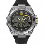 Ρολόι ανδρικό ANADIGIT Black/Yellow - Black silicone MB.145.21.131 CAT® WATCHES