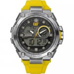Ρολόι ανδρικό ANADIGIT Grey/Yellow - Yellow silicone MB.155.27.131 CAT® WATCHES