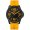 Ρολόι ανδρικό HAMPTON Black/Yellow - Black silicone NL.161.27.137 CAT® WATCHES