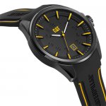 Ρολόι ανδρικό SLATE Black/Yellow - Black silicone NO.161.21.127 CAT® WATCHES | Ρολόγια Cat® Watches | karaiskostools.gr