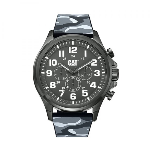 Ρολόι ανδρικό OPERATOR Grey - Grey Camo silicone PU.159.25.515 CAT® WATCHES
