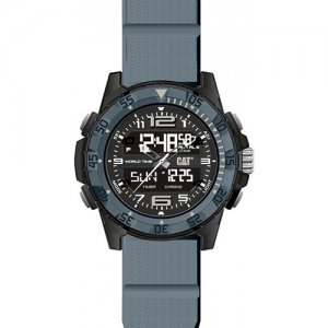 Ρολόι ανδρικό BASECAMP Black/Grey- Grey silicone MC.155.25.135 CAT® WATCHES | karaiskostools.gr