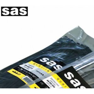 Δεματικά καλωδίων 2,5x100mm μαύρο SAS Εργαλεία Καλωδιώσεων
