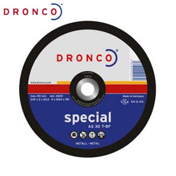 Δίσκος κοπής μετάλλου 115x2,5 AS 30 T DRONCO Γερμανίας Γωνιακοί Τροχοί