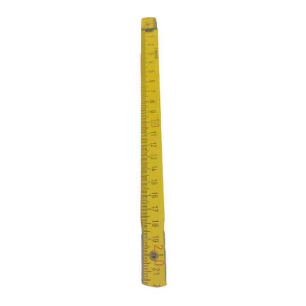 Μέτρο ξύλινο κίτρινο 2m ΓΕΡΜΑΝΙΑΣ | Εργαλεία Χειρός - Μέτρα - Μετροταινίες | karaiskostools.gr