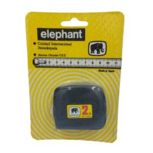 Μέτρο ρολλό 2m μαύρο 5370 ELEPHANT | Εργαλεία Χειρός - Μέτρα - Μετροταινίες | karaiskostools.gr