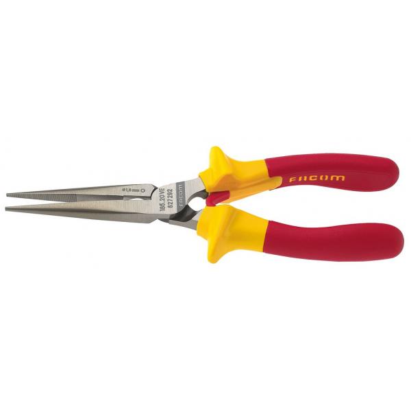 FACOM 185.20VE (F) STRAIGHT NOSE PLIERS INSULATED