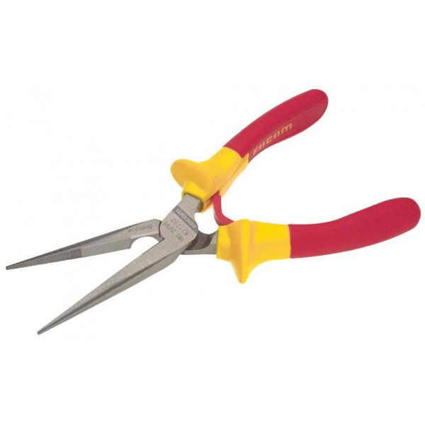 FACOM 193.16VE STRAIGHT NOSE PLIERS INSULATED