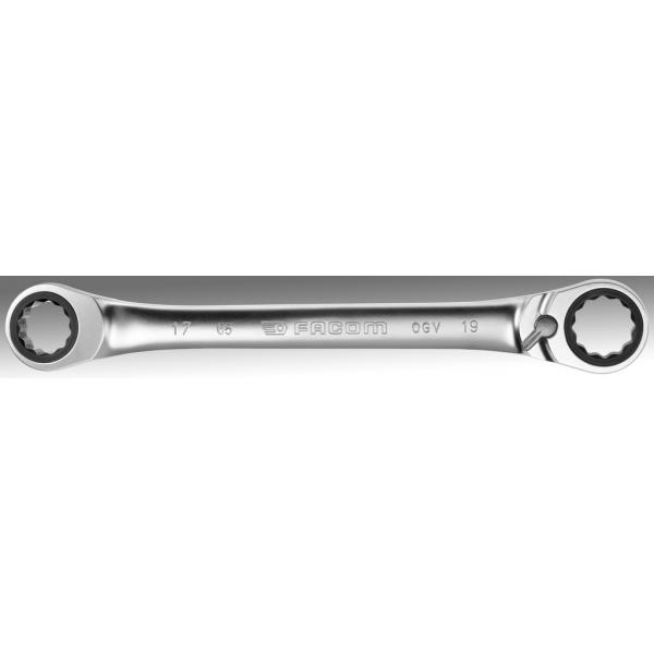 FACOM 65.10X11 RATCHET RING WRENCH 12P 10X11