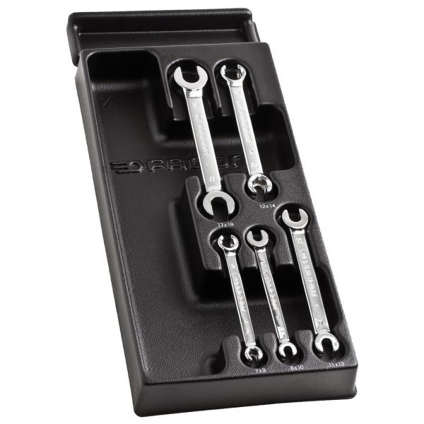 FACOM MOD.43 (F)FLARE NUT WRENCH SET IN MODULE