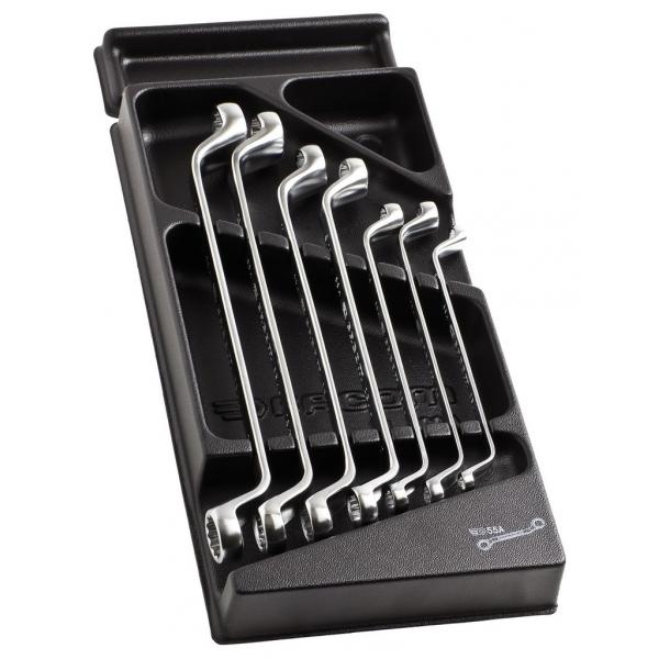 FACOM MOD.55-3 (F) RING WRENCH SET IN MODULE