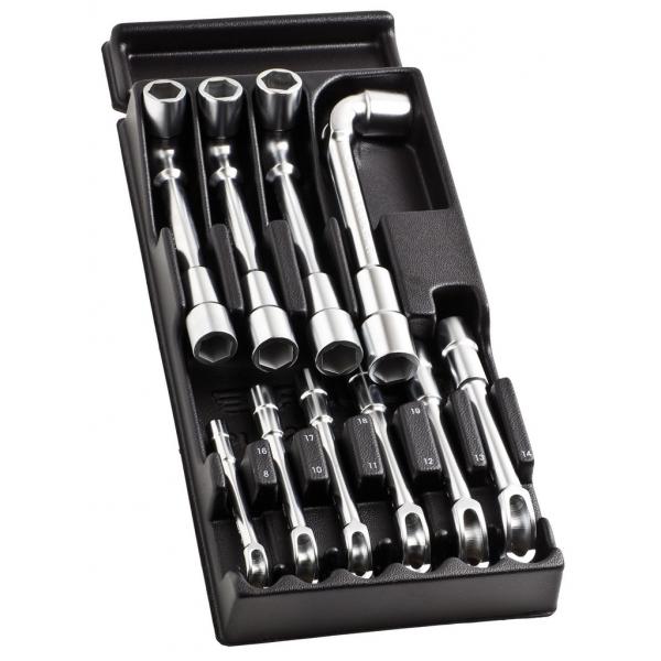 FACOM MOD.75-1 MODULE ANGLED WRENCH SET - 8 TO 19MM