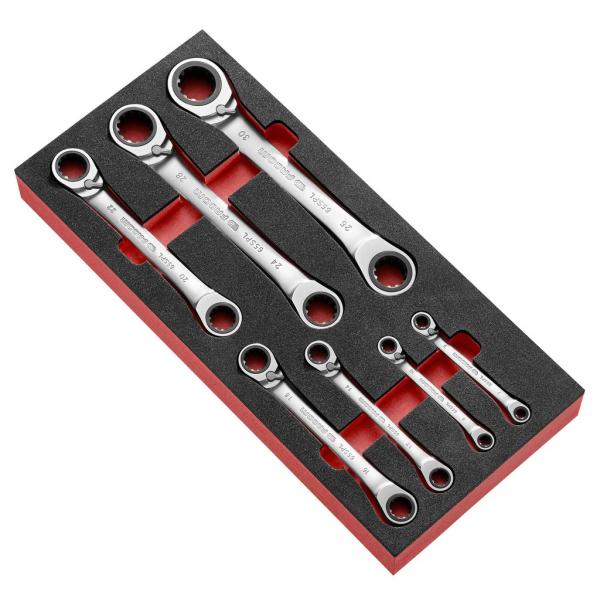 FACOM MODM.65SPL7 SET OF 7 65SPL WRENCHES IN FOAM TRAY