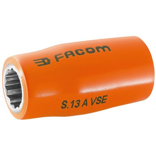 FACOM S.10AVSE (F)1000V 1/2SD 10MM BI/HEX INSUL SOC