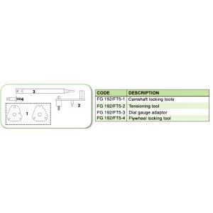 Ανταλλακτικό εργαλείο κασετίνας χρονισμού (FG 192/FT5) - FG 192/FT5-3 FASANO Tools