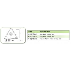 Ανταλλακτικό εργαλείο κασετίνας χρονισμού (FG 192/FT6C) - FG 192/FT6C-1 FASANO Tools