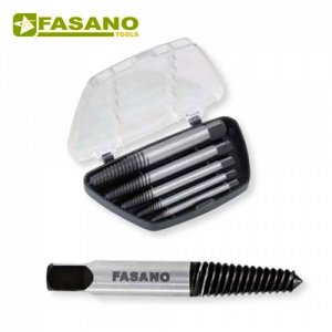 Σετ εξωλκείς κωνικοί για κατεστραμένες βίδες FG 168/FS5 FASANO Tools Εξωλκείς