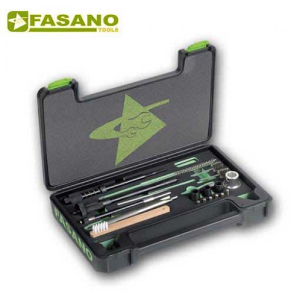 Κασετίνα με 21 ειδικά εργαλεία καθαρισμού μπεκ πετρελαίου FG 190/S21 FASANO Tools Ανάφλεξη - Μπουζί