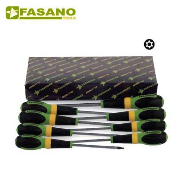 Σετ κατσαβίδια Resistorx 8 τεμαχίων FG 22RTX/S8 FASANO Tools Κατσαβίδια & Μύτες