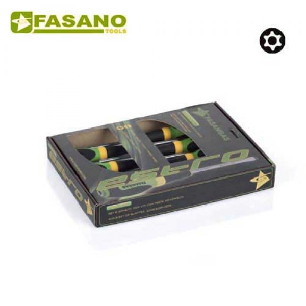 Σετ κατσαβίδια Resistorx 6 τεμαχίων FG 22RTX/S6 FASANO Tools Κατσαβίδια & Μύτες