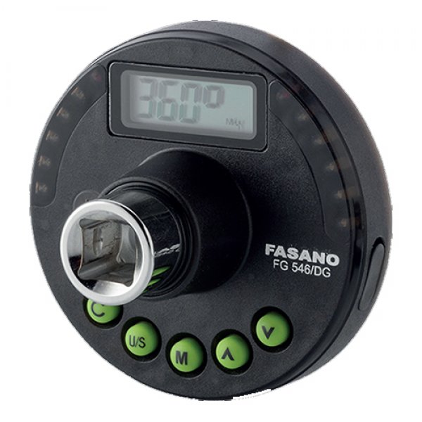 FG 546/DG FASANO Tools  Ψηφιακό όργανο μέτρησης ροπής & γωνίας 1/2" 10 - 200Nm   Δυναμόκλειδα