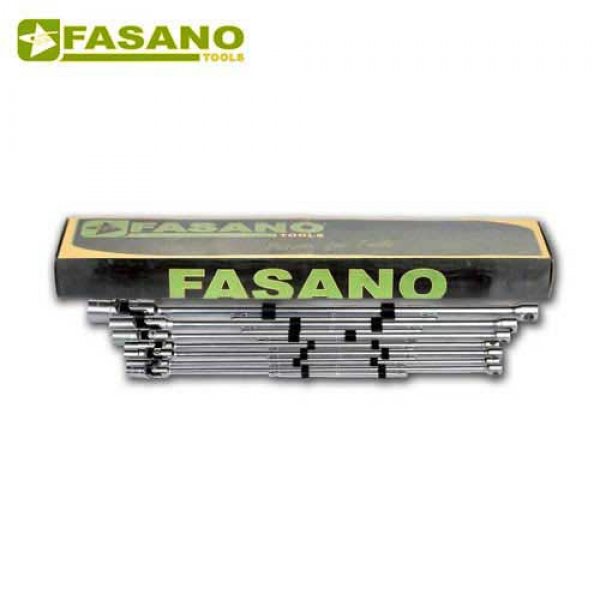 Σετ ταφάκια εξάγωνα σπαστά 8-19mm 10 τεμαχίων FG 618/S10 FASANO Tools Κλειδιά