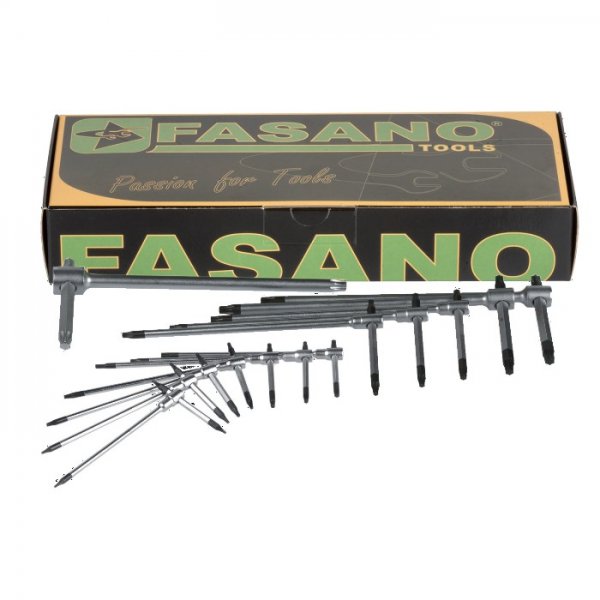 Σετ με 8 κλειδιά τάφ TORX FG 621TX/S8 FASANO Tools | Εργαλεία Χειρός - Κλειδιά | karaiskostools.gr