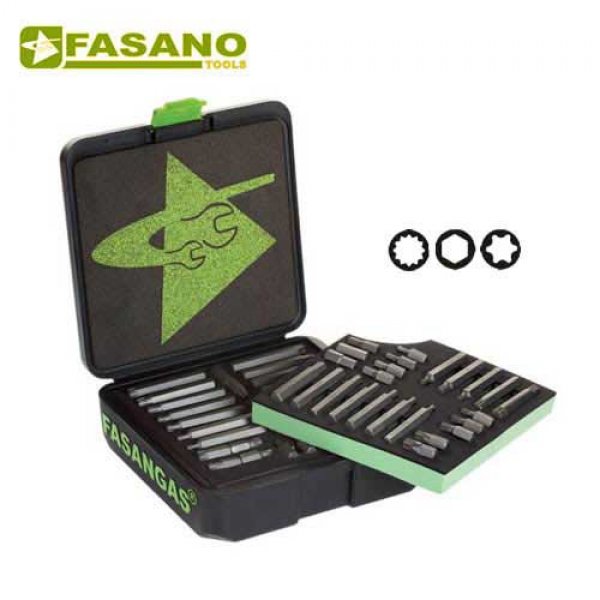 Συλλογή μύτες 10mm & αντάπτορες 85 τεμαχίων FG 86/S52 FASANO Tools Κατσαβίδια & Μύτες