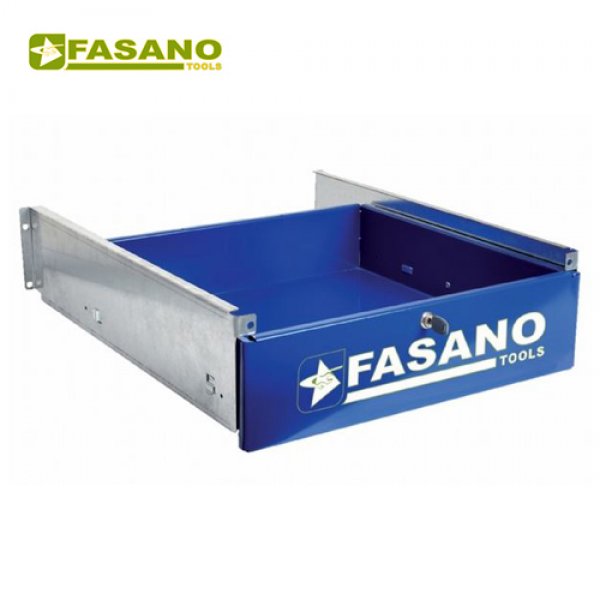 Συρτάρι πάγκου με κλειδαριά μπλέ FG 129/CB FASANO Tools 