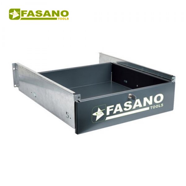Συρτάρι πάγκου με κλειδαριά μαύρο FG 129/CD FASANO Tools Πάγκοι & Ταμπλό