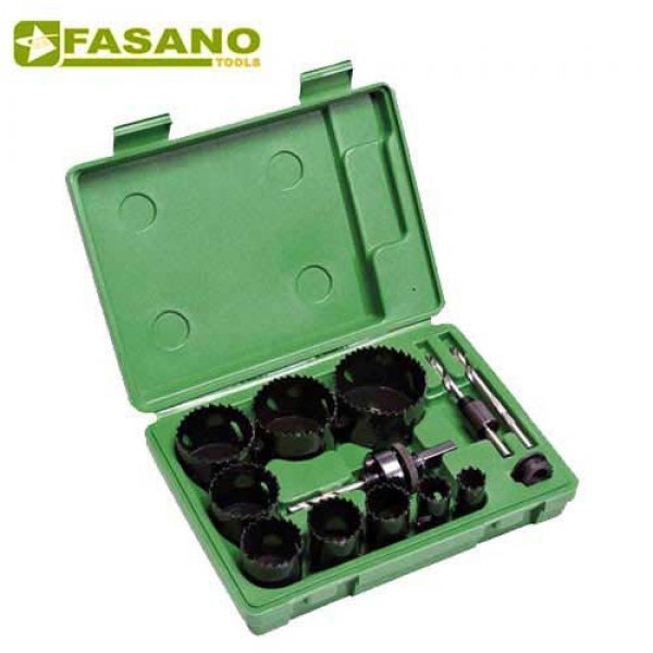 Συλλογή με ποτηροτρύπανα & οδηγούς 19-64mm FG 78HSS/S13 FASANO Tools Πριόνισμα - Κοπή