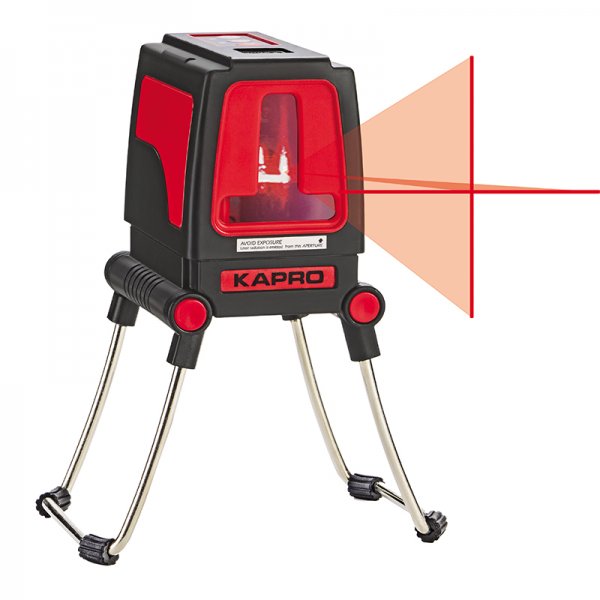 Αλφάδι laser 2 ακτίνων κόκκινο 872L KAPRO 633112| Ηλεκτρικά Εργαλεία - Όργανα Μέτρησης | karaiskostools.gr