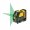 Λέϊζερ αυτοαλφαδιαζόμενο προβολής πράσινου σταυρού 10,8Volt DCE088D1G DEWALT