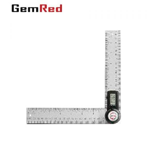 Ηλεκτρονικό γωνιόμετρο “στέλα” με ράγα 40 cm Inox GemRed Όργανα Μέτρησης