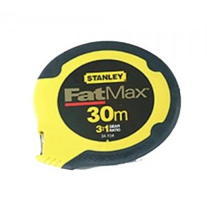 Μετροταινία 30m x 10mm με ταινία inox 0-34-134 STANLEY 